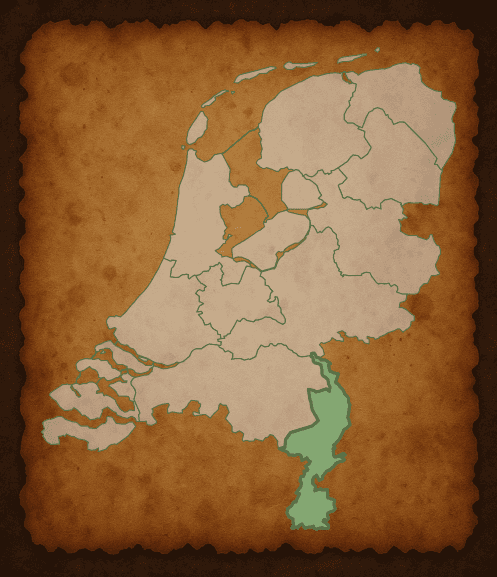 Kaart van Limburg