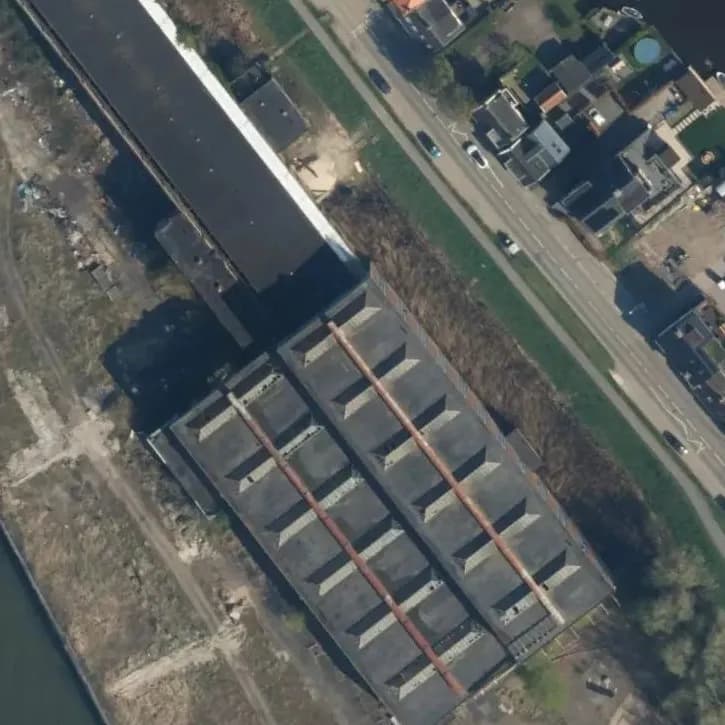 Verlaten Staal Fabriek