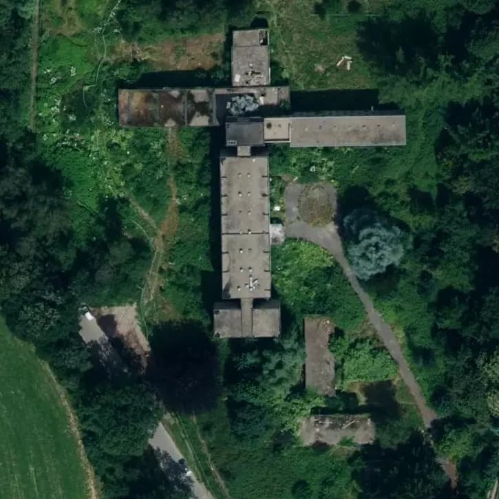 Verlaten Appartementcomplex