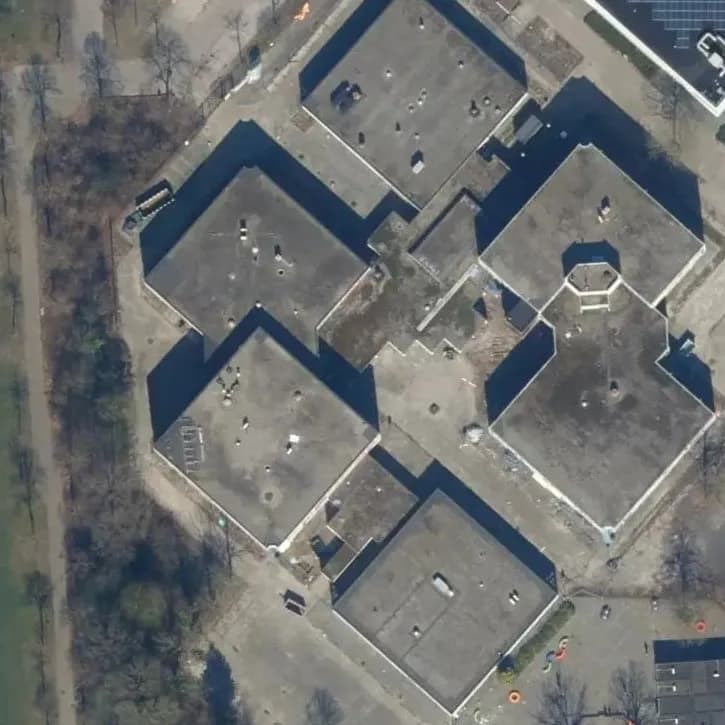 Verlaten Sportcomplex