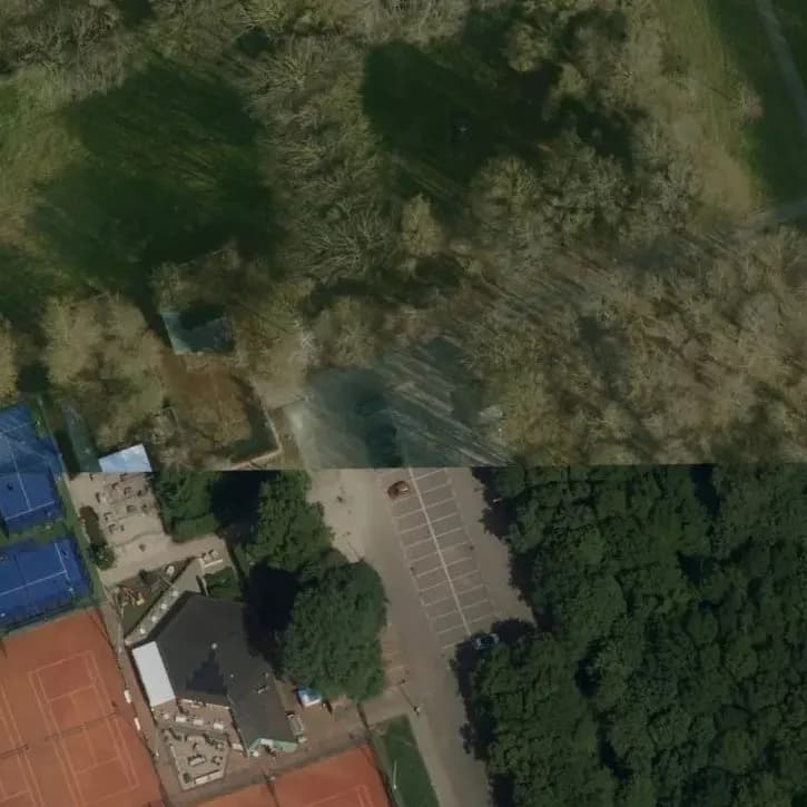 Verlaten Paintballgebied