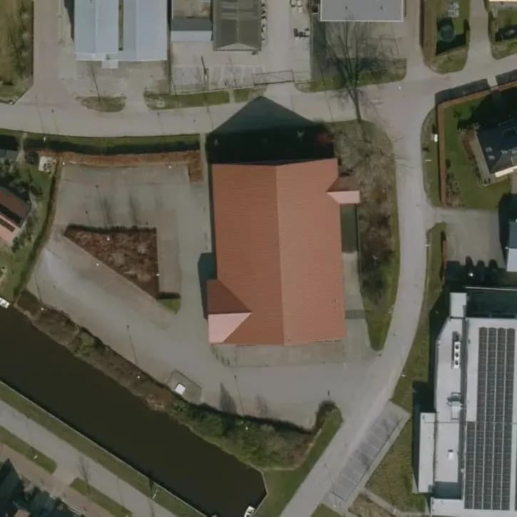 Verlaten Aldi Supermarkt