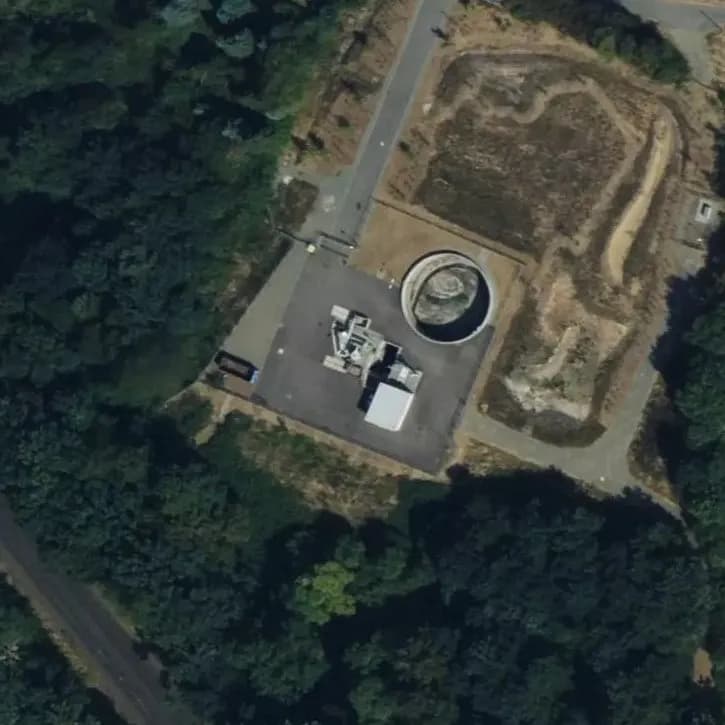 Verlaten Waterzuivering