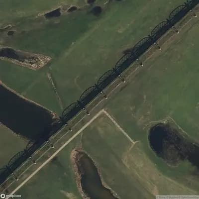 Verlaten Spoorbrug
