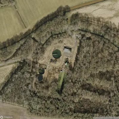 Verlaten Waterzuiveringinstallatie
